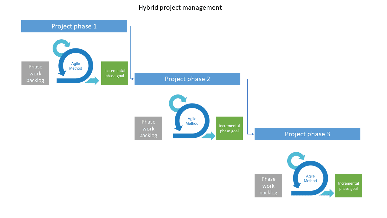 Hybrid project management model